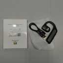 Bluetooth earpiece V5.3 Single Ear Bluetooth Headset, with Noise Cancellation and Microphone Compatible, Talk time of 30 Hours Bluetooth Phone Headset, Available for iPhone and Android (Black)