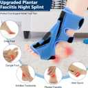 Upgraded Plantar Fasciitis Night Splint (Pale Blue)