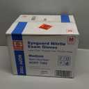 Basic Medical Blue Nitrile Exam Gloves, Latex-Free & Powder-Free Food-Safe House Cleaning Disposable Glove (1000 Pcs), M