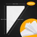 Tamodan Piping Bags 100PCS & 16 Inches Tipless Piping Bags, Extra Thick Pastry Bags Disposable, Non-Slip Icing Piping Bags Disposable Design, Cake Decoration.