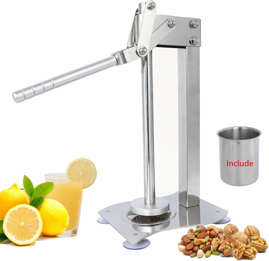Stainless Steel heavy duty Lemon press Squeezer, fruit crusher, Lemon lemonade Smasher machine,lemonade juicer machine,citrus juicer, fruit muddler machine, nut Crusher,garlic crusher