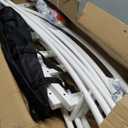 Round Backdrop Stand, 6.5ft Gold Metal Circle Balloon Arch Frame for Wedding, Party, Decoration, Birthday, Valentine, Halloween, Anniversary, Ceremony