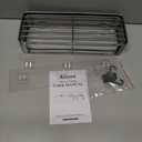 Kitsure Shower Caddy - 2 Pack Adhesive Shower Organizer, Rustproof Metal Shelves, No-Drill Bathroom Organizers and Storage, Silver Grey, Large