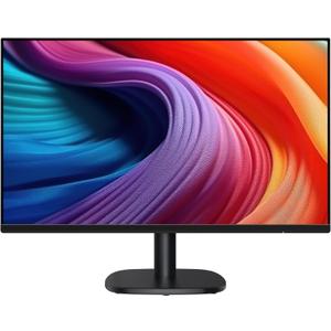 Amazon Basics 24 Inch (23.8 inch viewable) Monitor, Full HD 1080P, Max 100Hz, VESA Mountable, Built-in Speakers, Plug and Play, for Home and Office, Black