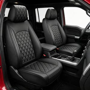 Tacoma Seat Covers Custom Fit for Toyota Tacoma 2016-2023 Leather Full Set
SR SR5 TRD Double Cab/Crew Cab Nappa Waterproof 5 Seats Breathable Fully Covered Car Seat Protector Anti-Scratch