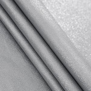 Entisn Gray Glitter Fabric by The Yard, 3 Yards x 59 Inch Shimmer and Shiny Fabric with Silver Metallic Sparkle, Sparkly Cloth for Stage Costume, Fashion Dress, DIY Crafts, Party Decoration