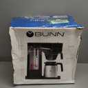 BUNN 55200 CSB3T Speed Brew Platinum Thermal Coffee Maker Stainless Steel, 10-Cup, Black