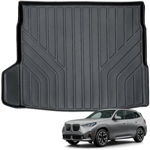 Auxko All Weather Cargo Liner Fit for BMW X3 2025 TPE Car Mat Accessories for BMW X3 2025 All Season Guard Odorless Anti-Slip Cargo Mat Black