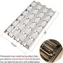 S21759Y Briquette Tray Assembly for Twin Eagles 36 Inch Grill Parts for Twin Eagles TEBQ36 TEBQ36G TEBQ36R B C Series Grill