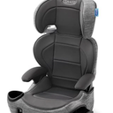 Graco TurboBooster 2.0 LX Highback & Backless Booster Car Seat, Gannon Front Adjust Latch, Ages 4-10, 40-100lb, Up to 57in, Height-Adjustable Headrest, ProtectPlus Engineered, Hideaway Cup Holders, MFD 03/10/2026