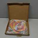 10 Pcs Tie Dyed Groovy Paper Lanterns Chinese/Japanese Lanterns Groovy Party Decorations Tie Dye Party Supplies Classroom Hanging Ceiling Decorations for Home Decor Parties Weddings (8 Inch/ 6 Inch)