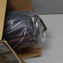 Golf Travel Bags for Airlines with Wheels, Hard Case Top and 1680D Heavy Duty Oxford Protect Golf Clubs, Lightweight and Easy to Maneuver