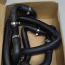 X AUTOHAUX Radiator Coolant Water Hose Inlet Hose for BMW X5 2007 2008 3.0si 3.0L L6 - Gas for BMW X5 2009 2010 XDrive30i 3.0L L6 - Gas No.17127537109