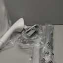 Professional Full-Size Garment Steamer 1500W Steamer for Clothes Standing 30s Fast Heat-up with LCD Display, Adjustable Ironing Board, Telescopic Double Rod, Fabric Brush (White)