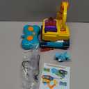 Lehoo Castle Remote Control Car for Toddlers, RC Excavator Toys for Boys 3-5 Year Old, Rechargeable Construction Toys for 1 2 3 Year Old Boys