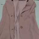 Allegra K Women's Work Office Blazer Stretch Lapel Collar Long Sleeve Jacket Suit Blazer XS