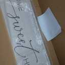 Home Sweet Home Decorative Rustic Sign & Plaque Framed Wall Art for Couples, 40''15'' Cottagecore Wooden Horizontal Home Sweet Home Wall Decor Above Bed, Vintage Farmhouse Wedding Gift