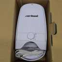 Bubble Machine Durable Automatic Bubble Blower, 18000+ Big Bubbles Per Minute Bubbles for Kids Toddlers Bubble Maker Operated by Plugin or Batteries Bubble Toys for Indoor Outdoor Birthday Party (White)