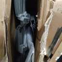 Goplus Storage Shed, Metal 9' X 6' Outdoor Building Organizer with 4 Vents & Double Sliding Door for Garden Backyard Farm (9'X6')