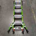 Little Giant Ladders Systems Conquest 2.0, M22, 22ft, Multi-Position Ladder, Fiberglass, Type 1A, 300 lbs Weight Rating, (17122-001), Green