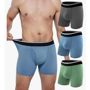 TIICHOO Incontinence Underwear for Men Washable Soft Leak Proof Boxer Briefs for Daily Bladder Leakage 3 Pack, 3XL TIICHOO Incontinence Underwear for Men Washable Soft Leak Proof Boxer Briefs for Daily Bladder Leakage 3 Pack, 3XL