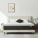 Queen Mattress, 12 Inch Queen Size Mattress in a Box, Pocket Spring