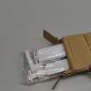 LazBlinds No Drill Blinds for Indoor Windows, Blackout Roller Shades, Cordless Window Blackout Blinds, Thermal Insulated Fabric UV Protection for Home and Office, 35.5" W x 48" H, White