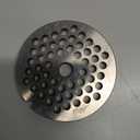 #22 Stainless Steel Meat Grinder Plate Discs Blades Compatible with Meat Grinders,Cutting Disks Heavy Duty (6/25 Hole Plate)
