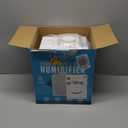 Livatro Stainless Steel Humidifier, 3L Warm Mist Humidifier, Easy Clean with Warm Steam Humidifier, Healthy Air Mist Humidifiers for Bedroom Living Room, with Sleep Mode and Autooff Setting