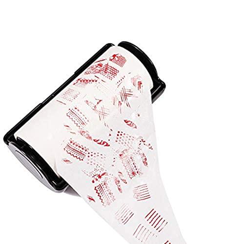 LiBiuty Nail Stamper Clean Sticker Black Stamping Gel Remover Paper, Art Pattern Removal Tool, Manicure Accessories