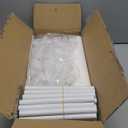 LANTEFUL Tall Narrow Shoe Rack 10-Tier Skinny Shoe Shelf Storage for 10-15 Pairs Shoes and Boots, Space Saving Corner Shoe Rack Organizer for Closet, Entryway, Garage, Living Room,White