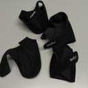 Plantar Fasciitis Gel Heel Protectors - Welnove Heel Cups for Women Men Heels Spur Pain Relief - Heel Inserts Pads for Achilles Tendonitis Dry Cracked Heel Support Cushion(W 9.5-13 / M 8.5-14) (Black)