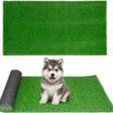 Artificial Grass Turf Lawn 35x24in Realistic Fake Grass Carpet