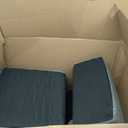 Gray Curved Dog Stairs Ramp for High Beds 28.7" H, 5-Step Dog Steps for Small Dogs and Cats, Pet Stairs for High Bed Climbing, Non-Slip Balanced Pet Step