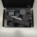 DELSWIN Heavy Duty Retractable Lanyard - Breakaway Lanyards for ID Badges Keys, Retractable Keychain with Upgraded Carabiner, Key Ring, and 2-Card Thumb-Slot Badge Holder, 8 oz Retraction (Matte Black - Lanyard)