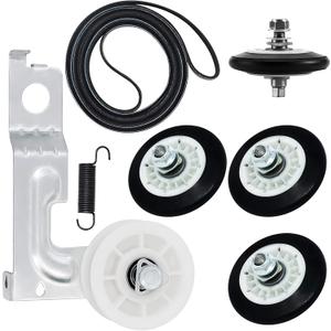 DLE1501W DLEX2501V DLEX3570W Dryer Drum Roller Kit for DLG1102W DLGX8101V DLE4970W DLGX4271V 79681072310 DLGX3571W DLGX5781WE DLGY1202V DLEY1701V DLE5977S DLE1001W DLEY1201V DLE4970W DLEX9000V