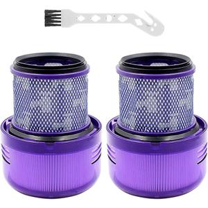 Replacement Filter Compatible with Dyson V11 Outsize/Origin/Absolute+/Plus, Outsize+, Absolute Extra, SV16, SV29 Vacuum Cleaner Compare to Part 970422-01 (2pcs)