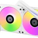 Lian Li Galahad II Trinity 240MM- AIO CPU Liquid Cooler- Pre-installed ARGB daisy-chainable radiator fans or UNI FAN SL-INF fans- For Intel LGA 1700, 1200, 115X, AMD AM5/AM4 Sockets (GA2T24W.US)