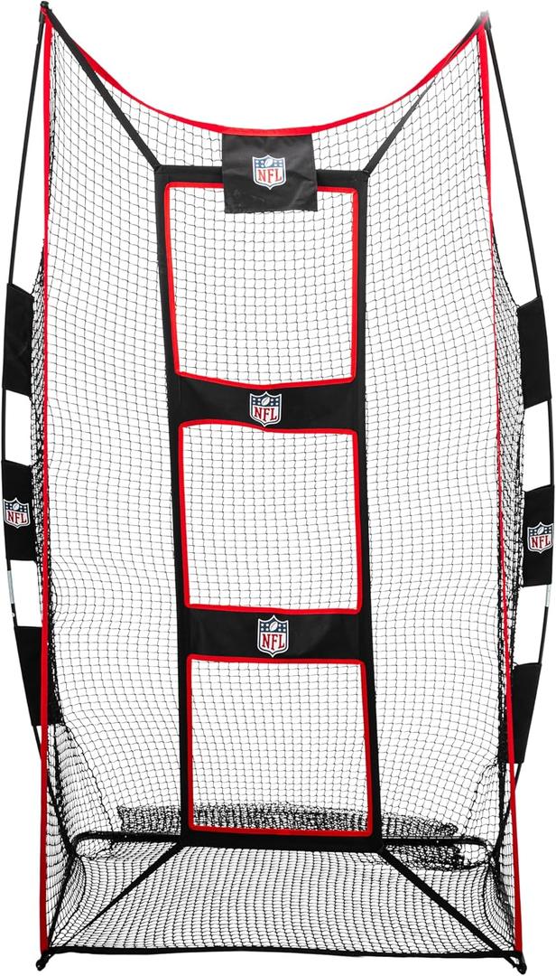 Franklin Sports Football Accuracy Targets- Kicking and Throw Training - 2 in 1 Football Target - 7' x 4' or 8' x 8'