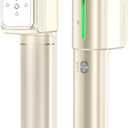 Jack&Rose Travel Garment Steamer, Ultralight Portable Iron, 110-240V Dual Voltage, 2-in-1 Steamer for Travel, 15s Fast Heating, 1000W Steam Iron for Clothes and Curtains
