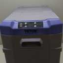 VEVOR NLS45, 12 Volt Car Refrigerator Fridge, 32 L Dual Zone Portable Freezer, -4℉-68℉ Adjustable Range, 12/24V DC and 100-240V AC Compressor Cooler for Outdoor, Camping, RV, Bule and grey