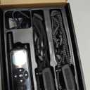 Wireless Dog Fence, Electric Fence for Dogs,Training Collar with Remote Control 3800FT Range, Portable Dog Perimeter Collar with 3 Training Mode Flash Light & Waterproof Matte Black 2 Pack