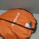 EchoSmile Pop Up Camping Tent, 2/4/6 Person Easy Setup Tent, Water Resistant Dome, Portable with Carry Bag, Orange