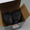 Salt and Pepper Grinder Set- Automatic Battery Pepper Mill Shakers Gifts for Men Dad, Adjustable Coarseness Upgraded Larger Capacity with Led Kitchen Essentials for New Home Housewarming (Stainless Steel)