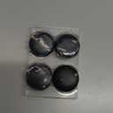 Air Tracker Tags 4 Pack - Bluetooth Wallet Tracker, Keys Finder Work with Apple Find My (iOS Only), Smart Item Locator Tags for Luggage, Backpack, Phone (Black)