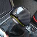 MUXEE 3Pcs Steering Wheel Cover Trims Interior Decaration Sticker for Kia Forte Cerato K3 2019 2020 2021 2022 2023 2024 - ABS Carbon Fiber Sport Interior Accessories(NOT FIT GT and GT Line Models)