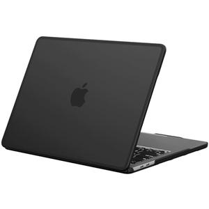 BlueSwan Anti-Cracking Hard Shell Case for MacBook Pro 13 inch, M2/M1 2026 2022-2017 A2338 A2289 A2251 A2159 A1989 A1706 A1708, Scratch Resistant & Drop-Protection Soft TPU Bumper, Frosted Black