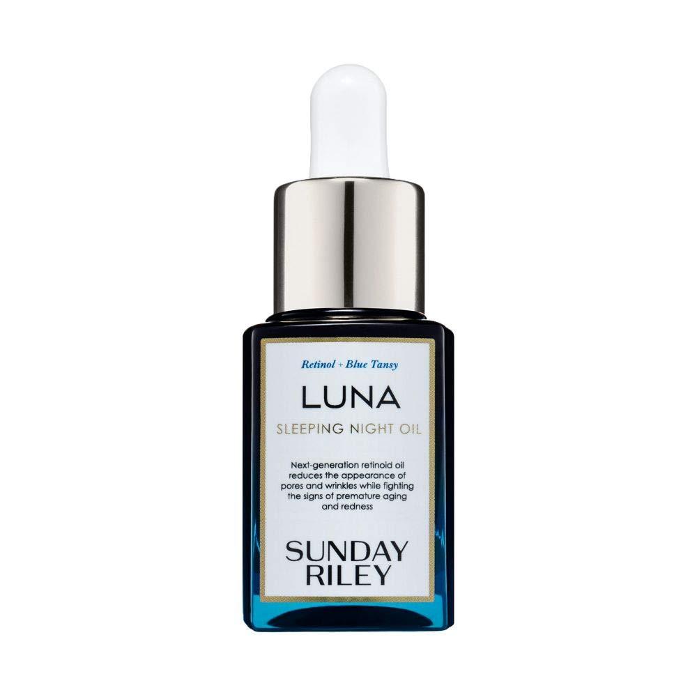 Sunday Riley Luna Retinol Sleeping Anti Aging Night Face Oil (0.5 Fl Oz (Pack of 1)