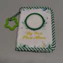 Baby's My First Family Album Soft Photo Cloth Book Eucalyptus My First Book of Photos Baby Memory Album Gift Holds 4x6 Pictures for Babies Newborn Toddler & Kids Baby Shower