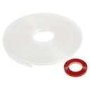 INFINAUTO Universal Car Door Edge Guards, Exterior 16.4ft U-Shaped Car Door Scratch Protection Guard PVC Clear, 1 Pc
